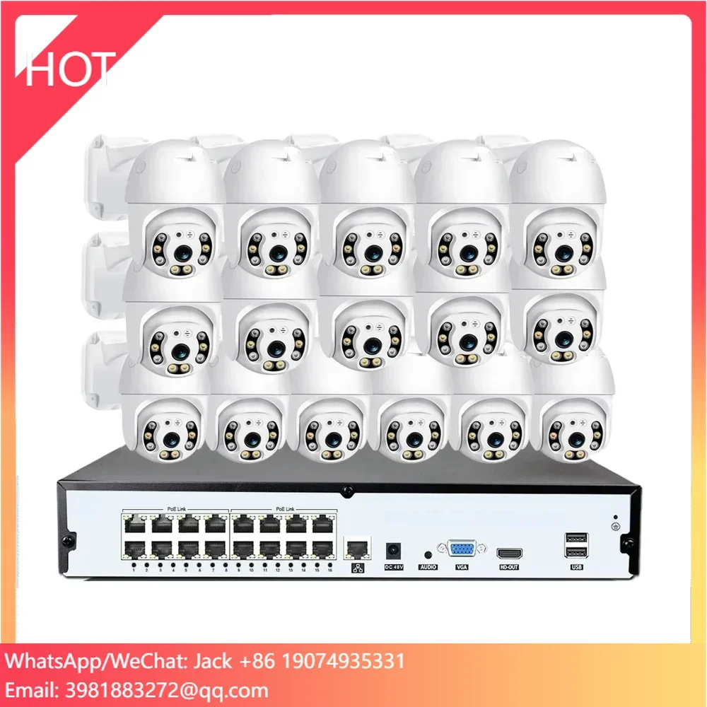 Home Security And Camera System - Colorvu Bedrade CCTV Camera NVR Kit