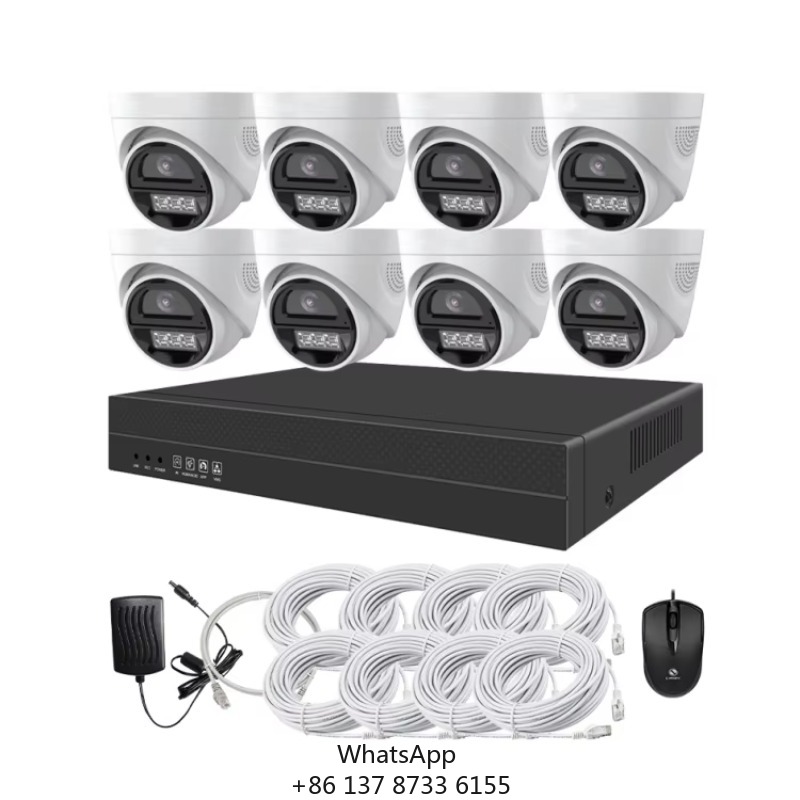 Home Security Camera System - CCTV Camera Kit 4ch 8ch Full