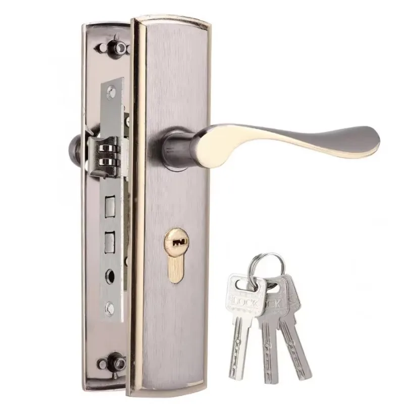 Home Security Kitchener - Gouden Deurklink Slot Stille Huis Binnendeurslot