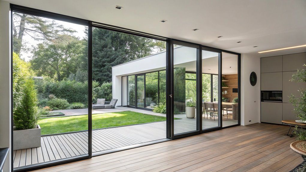 Home Security Providers - Glazen schuifdeur met arbeidsbesparend ontwerp, stabiele