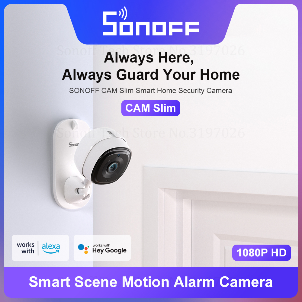 Home Security La - SONOFF 1080P HD Wi-Fi IOT Camera