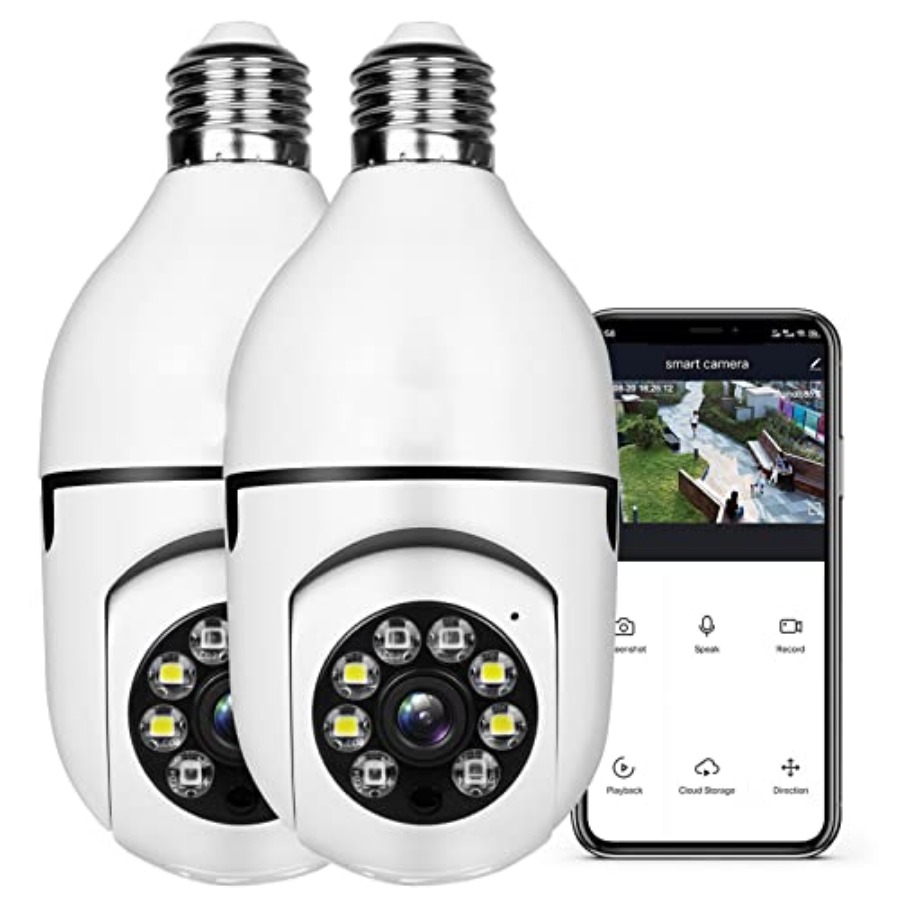 Home Security And Cameras - Slimme draadloze wifi-beveiligingscamera met 1080P resolutie,