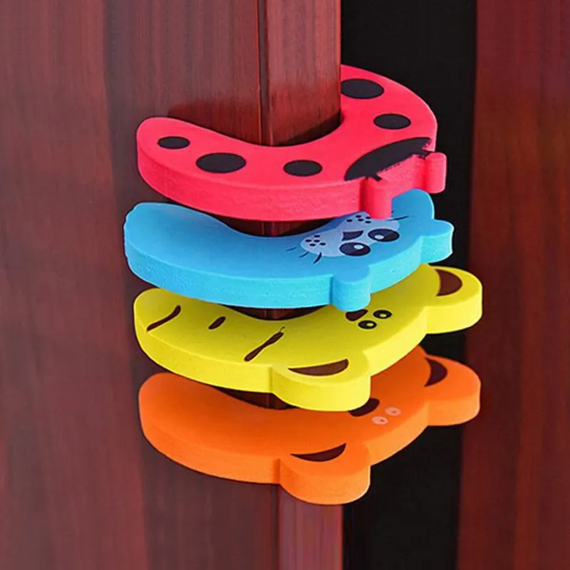 Home Security Kitchener - 7PCS Kid Finger Protector Deurstopper Stoorzenders