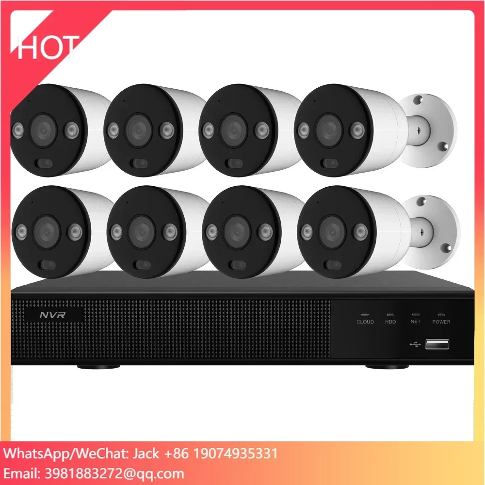 Home Security And Camera System - 8CH 4K PoE beveiligingscamera systeem thuisbewaking