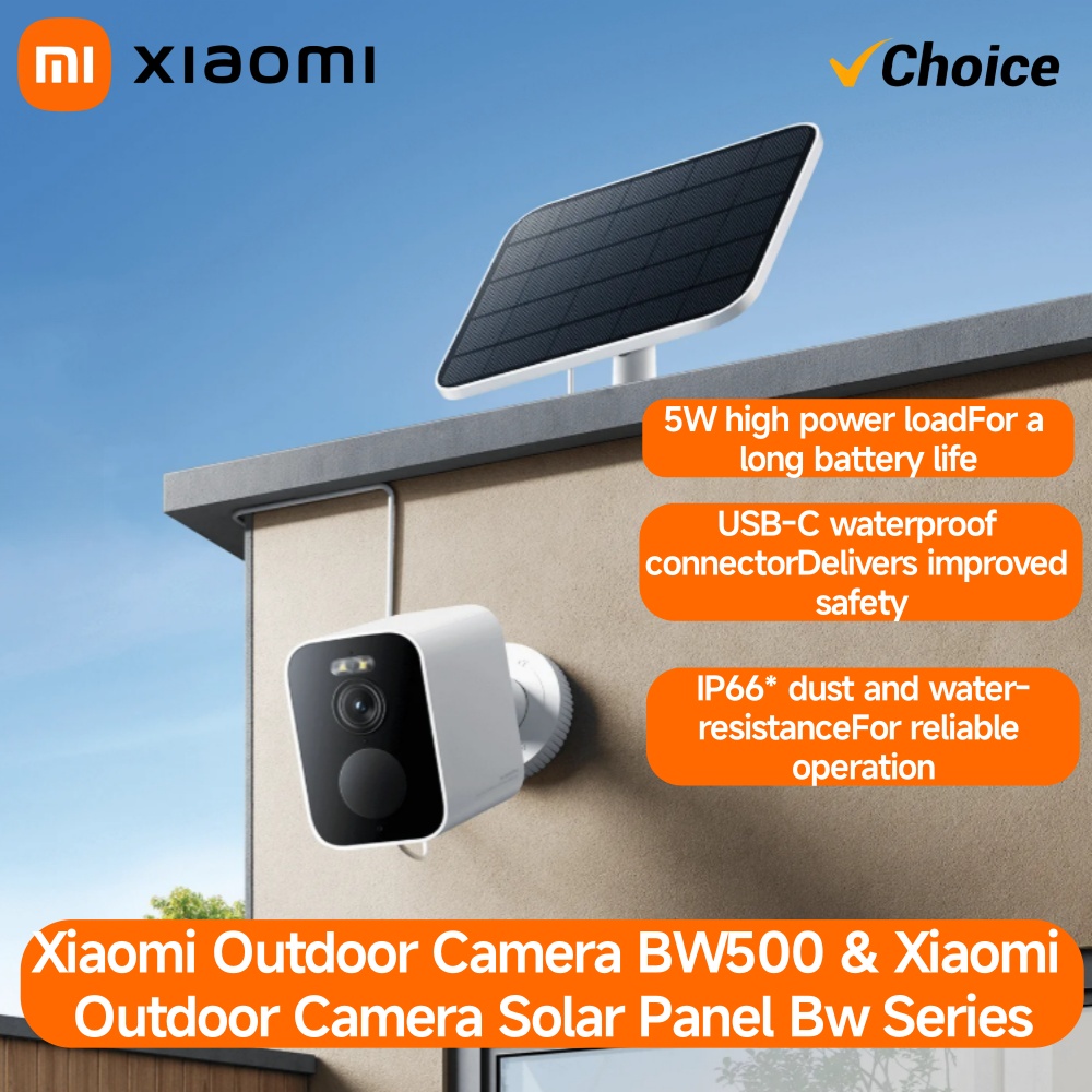 Home Security La - Xiaomi BW500 Buitencamera 2,5K HD Nachtzicht