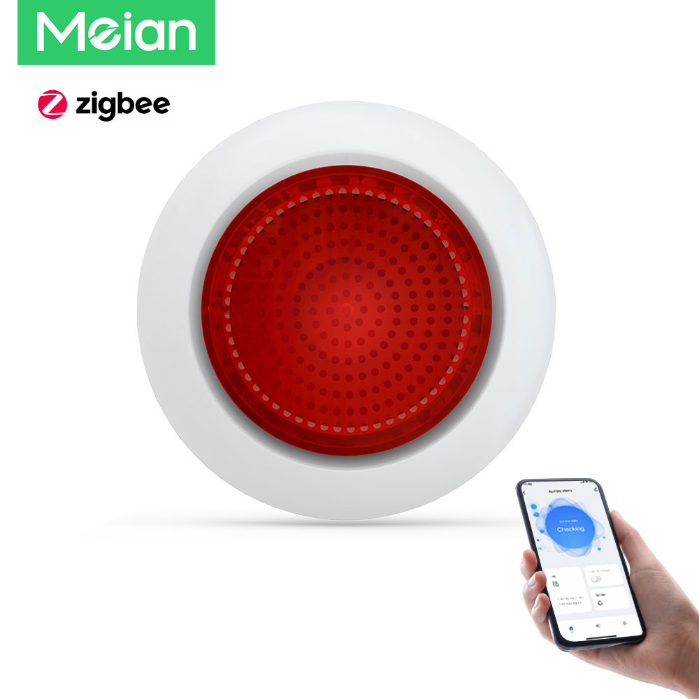 Home Security Network - Meian Draadloze Geluid Flits Alarm Sirene