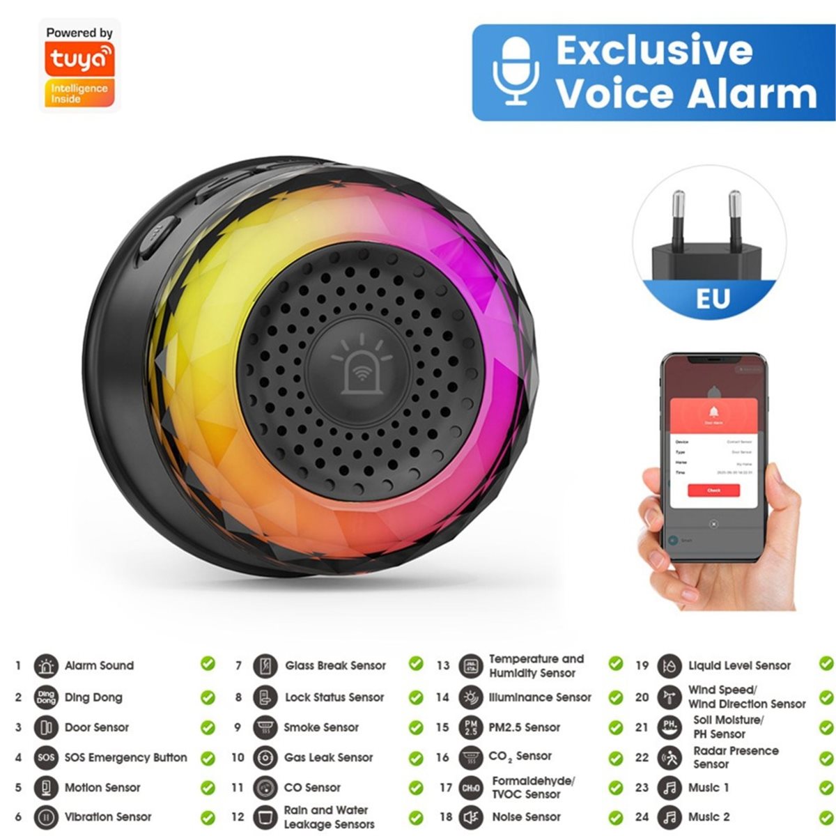 update. Tuya Wifi Smart Sirene - Home Security Uk recensie en prijs