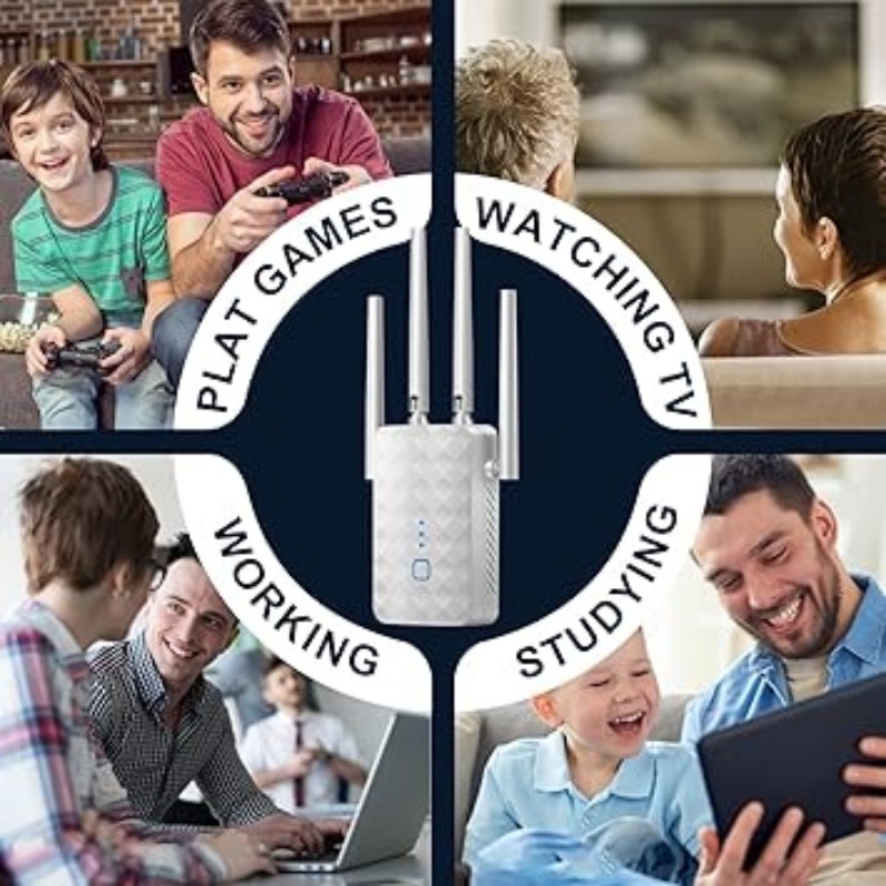 1200Mbps Dual Band WiFi Repeat - Home Security Network recensie en prijs