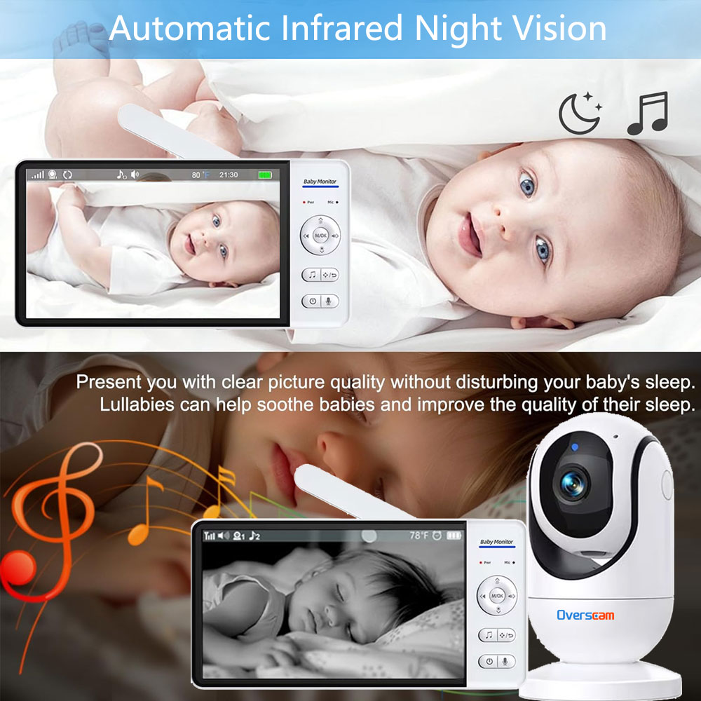 7.0 Inch Scherm Babyfoon 5000m - Home Security Uk recensie en prijs