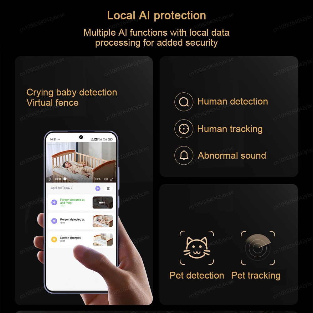 XIAOMI Smart Camera 4, Dual-ba - Home Security Camera 360 Xiaomi recensie en prijs