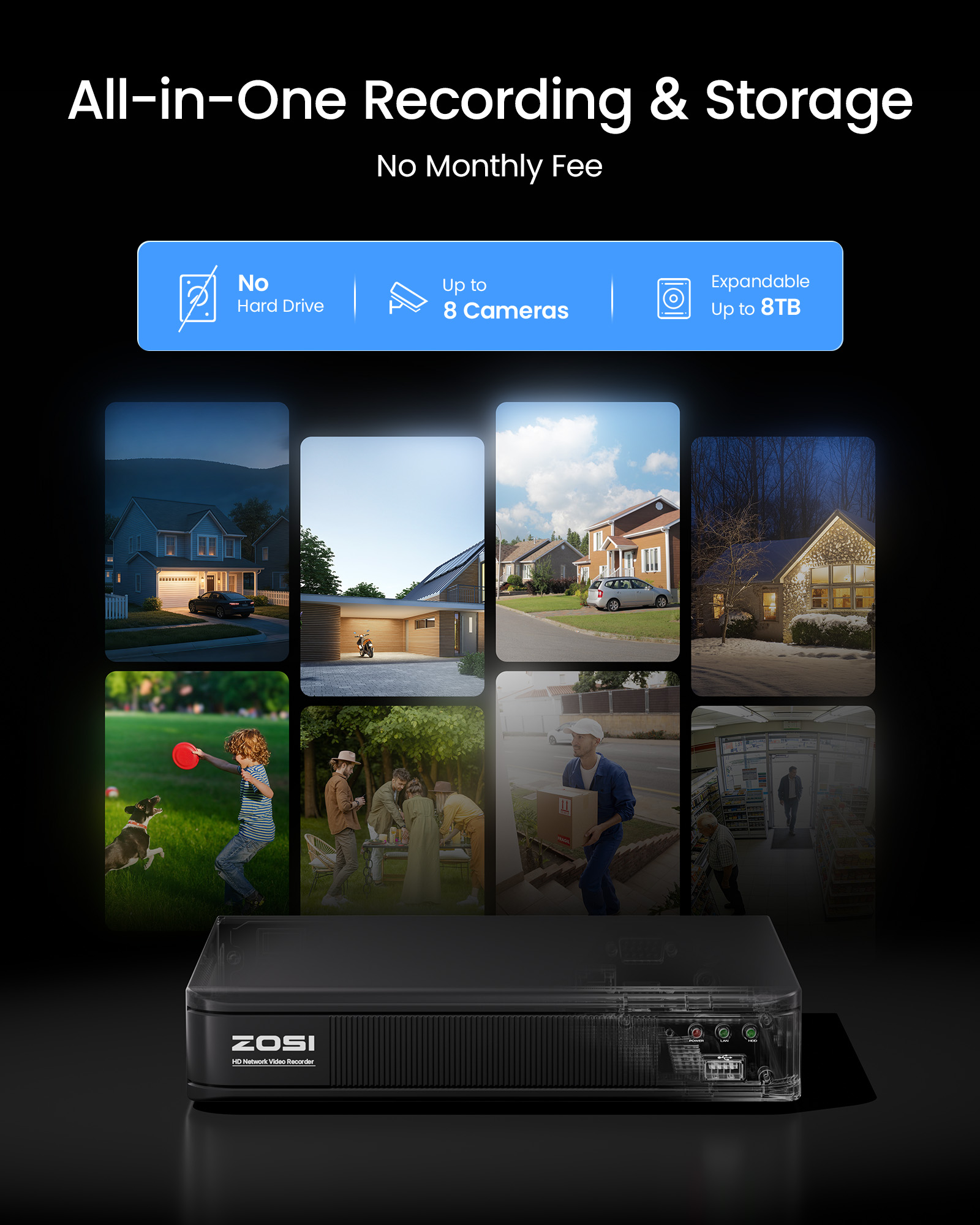 ZOSI 3K Lite Bedraad CCTV Beve - Home Security Camera System recensie en prijs