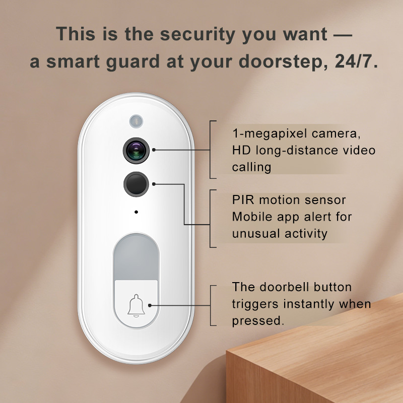 Tuya Smart Video Deurbel Draad - Home Security La recensie en prijs