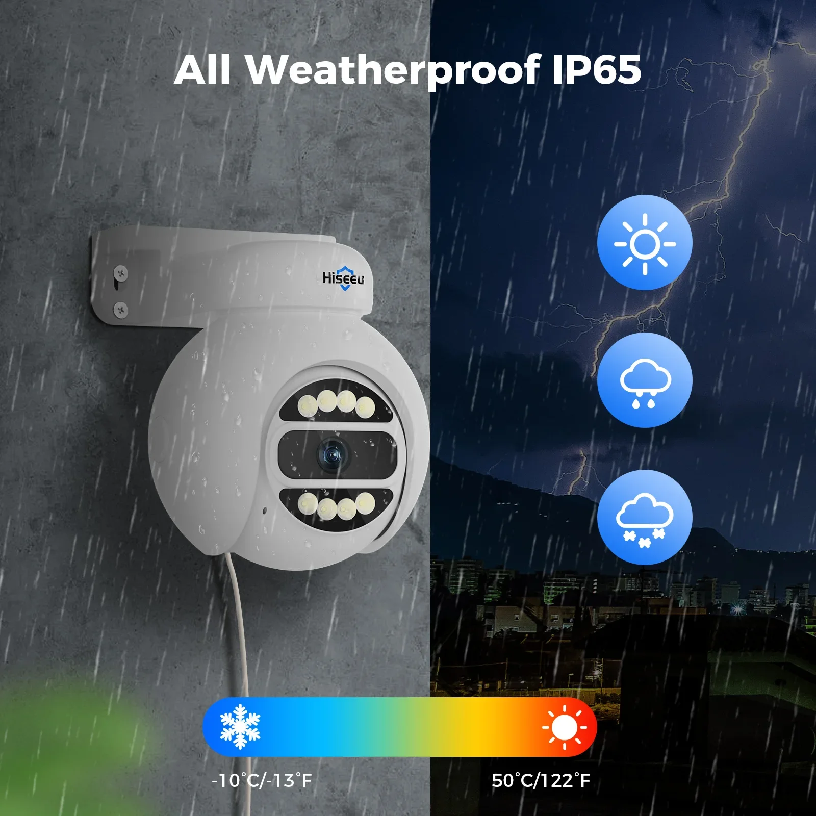 Hiseeu Automatische Tracking 5 - Home Security And Camera System recensie en prijs