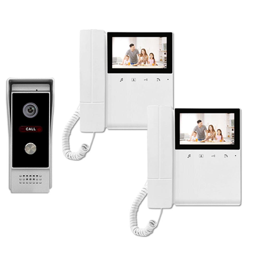 4-draads video-gebouw intercom - Home Security Uk recensie en prijs