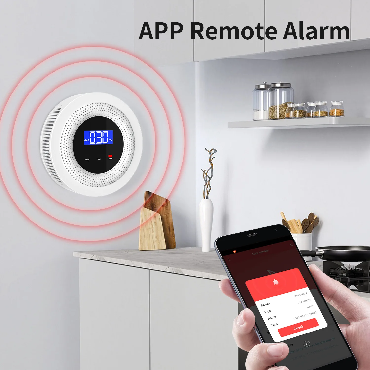 WIFI Gasdetector Gasleksensor  - Home Security Kitchener recensie en prijs