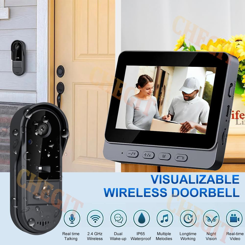 Draadloze Wifi Deurbel Camera  - Home Security La recensie en prijs