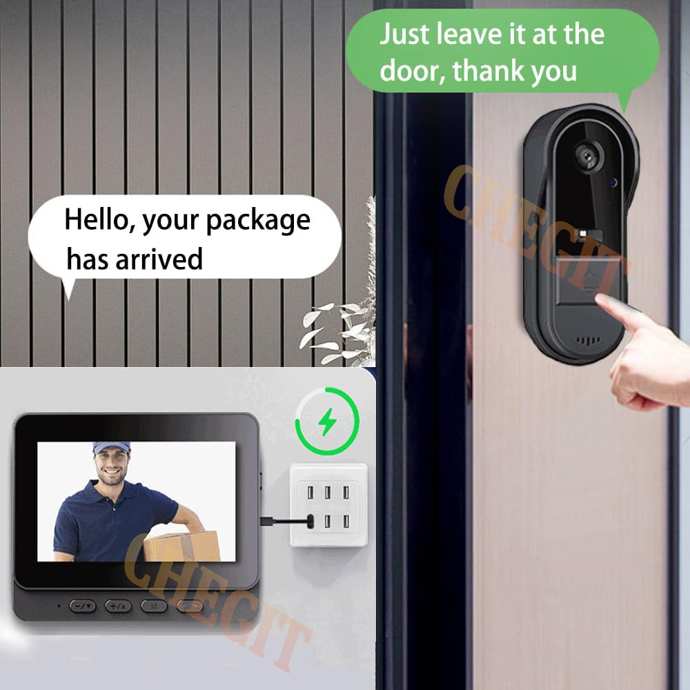 Draadloze Wifi Deurbel Camera  - Home Security La recensie en prijs