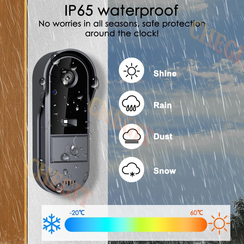 Draadloze Wifi Deurbel Camera  - Home Security La recensie en prijs