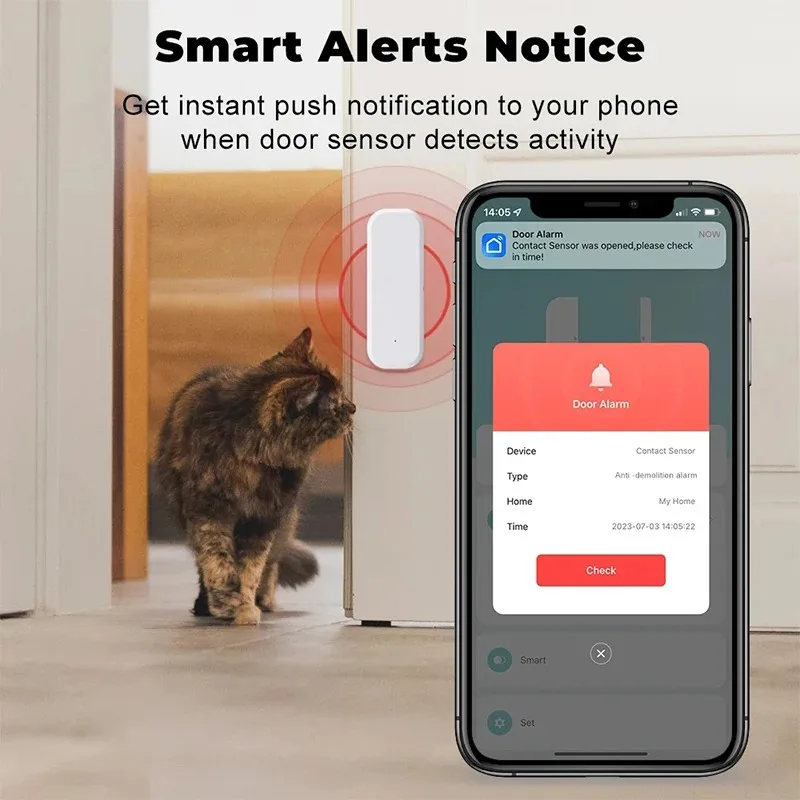 Tuya WiFi Smart Door Window Se - Home Security Network recensie en prijs