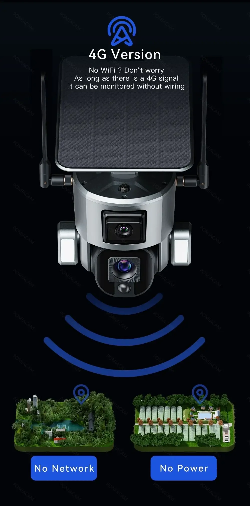 4G draadloze zonnecamera dubbe - Home Security Uk recensie en prijs