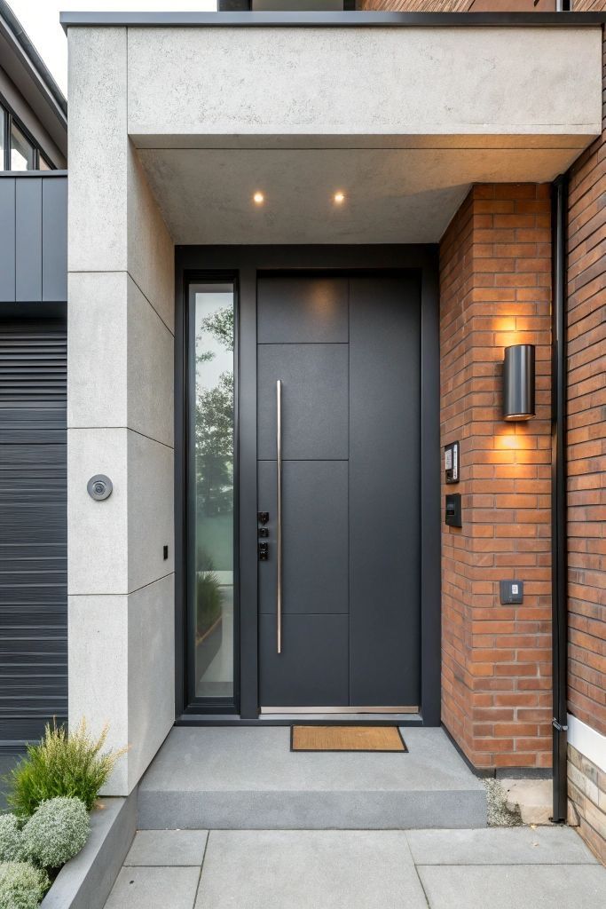 Moderne design buitendeur verb - Home Security Providers recensie en prijs