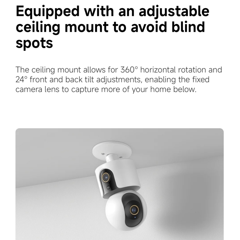 Xiaomi Smart Camera C500 Dual  - Home Security Camera 360 Xiaomi recensie en prijs