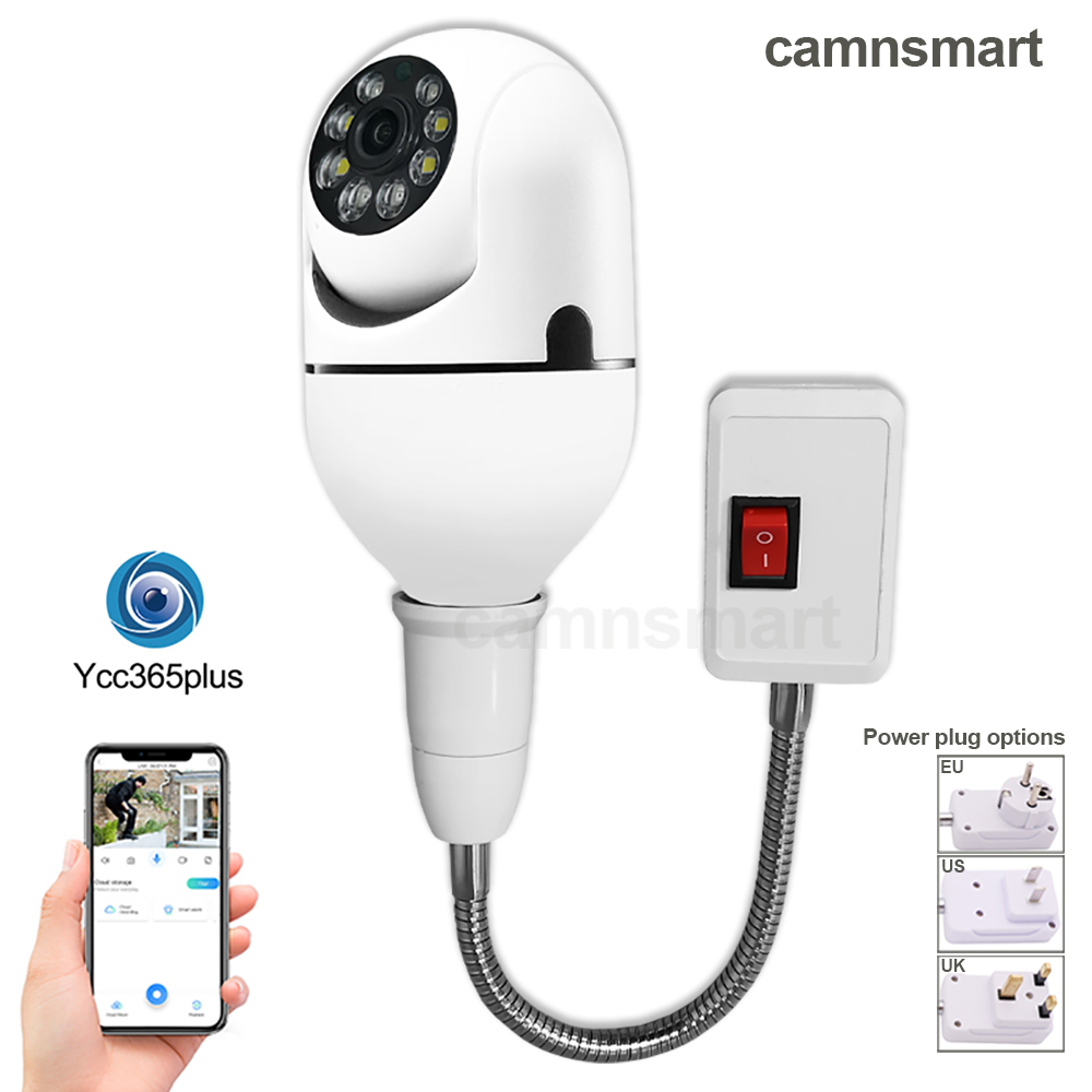 3MP Mini Camera Wifi E27 Lamp  - Home Security Uk recensie en prijs