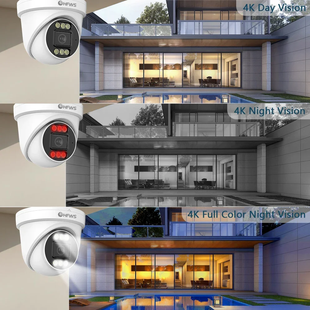 OEM 8MP 4K 25FPS PoE IP camera - Home Security And Camera System recensie en prijs