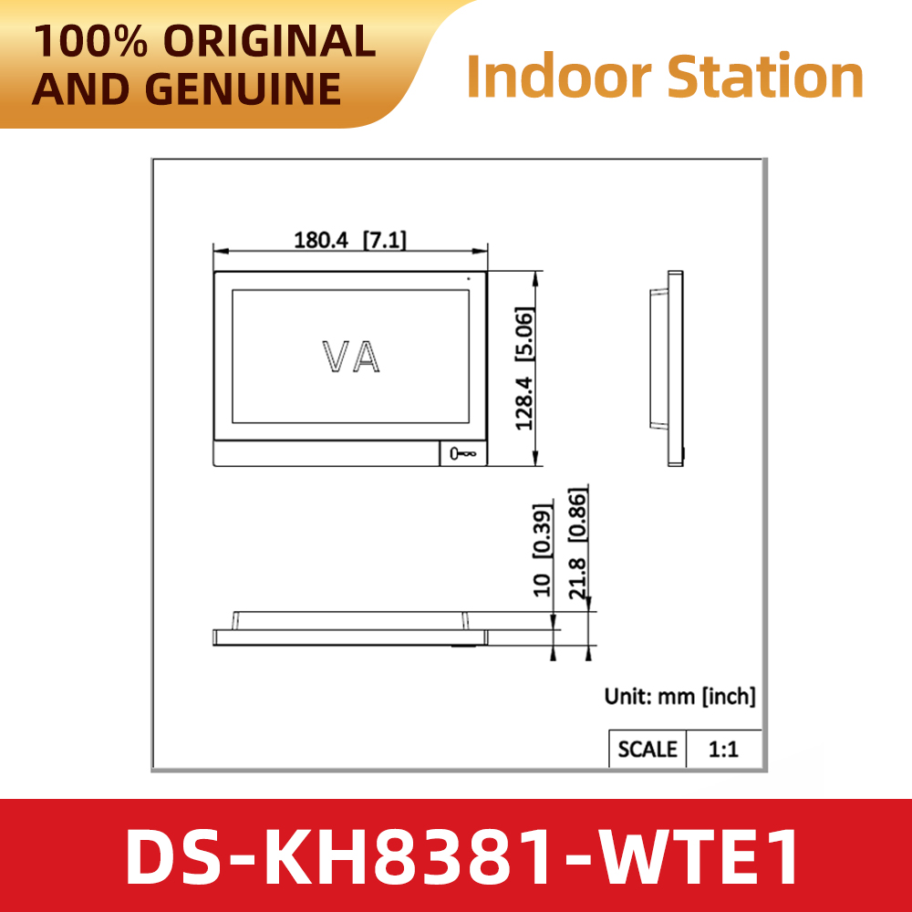 Hikvision DS-KH8381-WTE1 7 inc - Home Security System Hikvision recensie en prijs