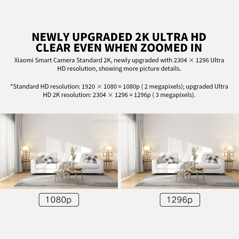 Xiaomi Smart IP Camera 2K 1296 - Xiaomi Home Security Camera 2K recensie en prijs