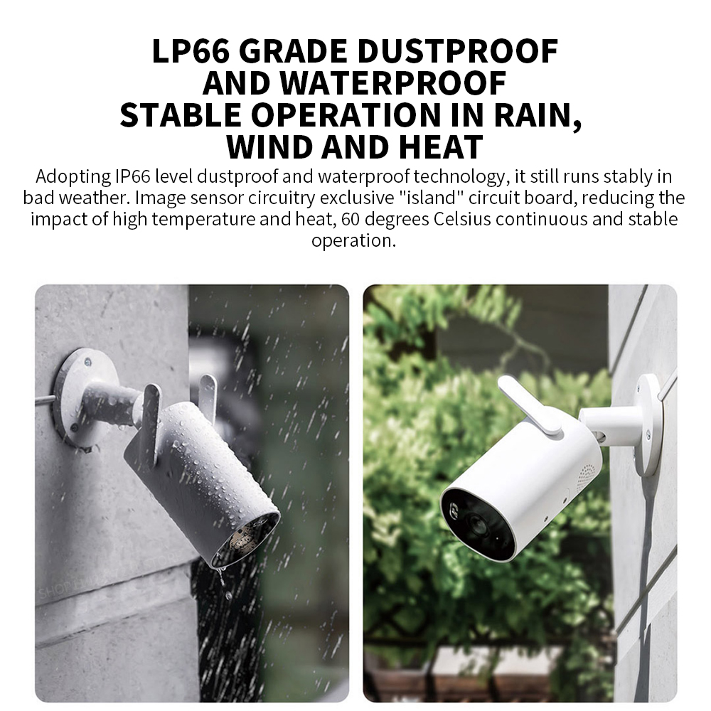 Xiaomi Outdoor Camera AW300 IP - Xiaomi Home Security Camera 2K recensie en prijs