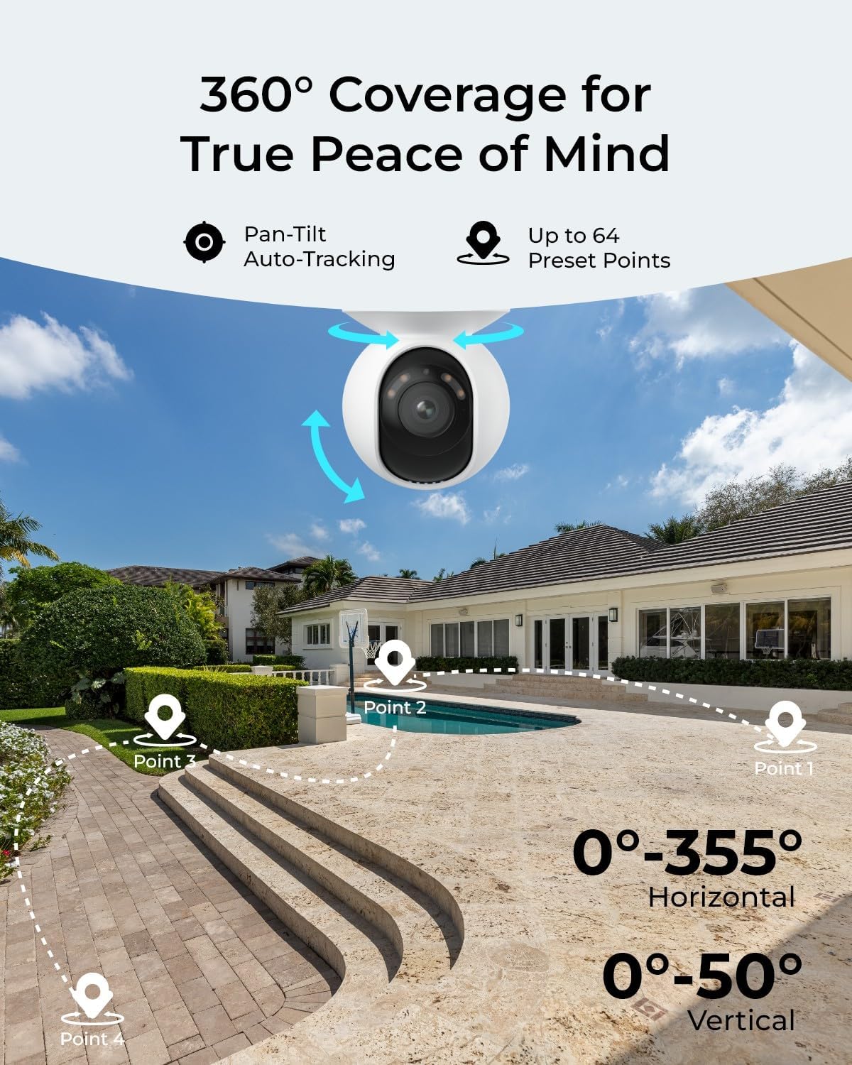 PoE 4K buitenbeveiligingscamer - Home Security La recensie en prijs
