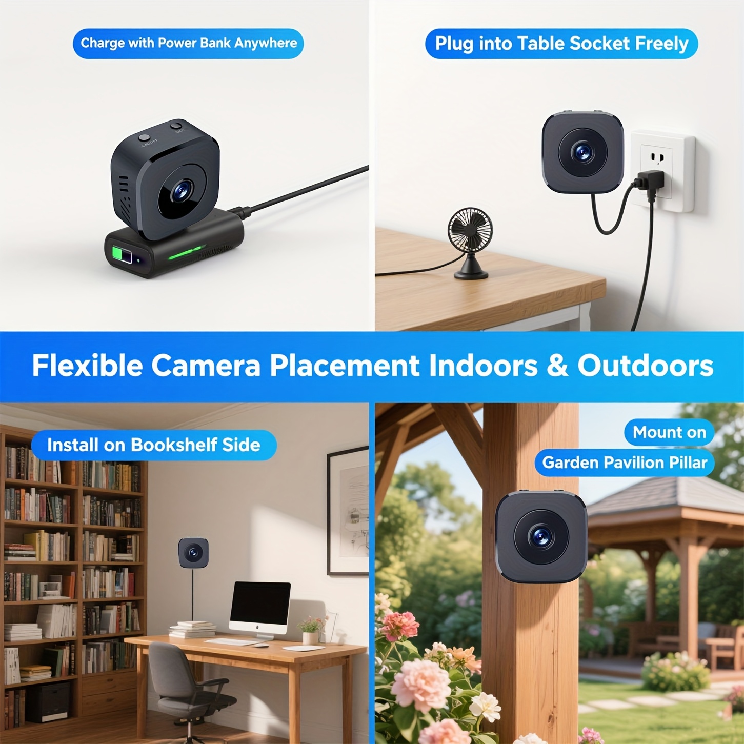 1080P HD Mini WiFi Camera Indo - Home Security And Cameras recensie en prijs