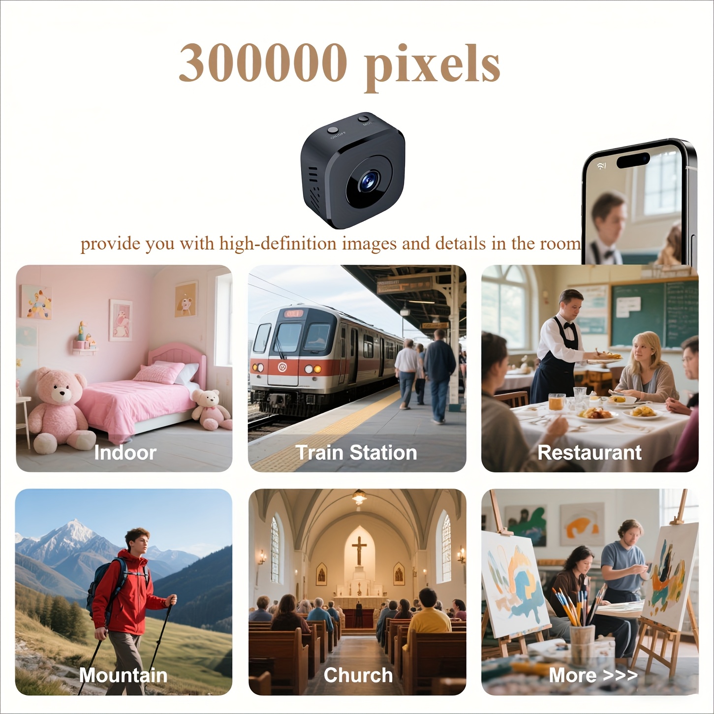 1080P HD Mini WiFi Camera Indo - Home Security And Cameras recensie en prijs