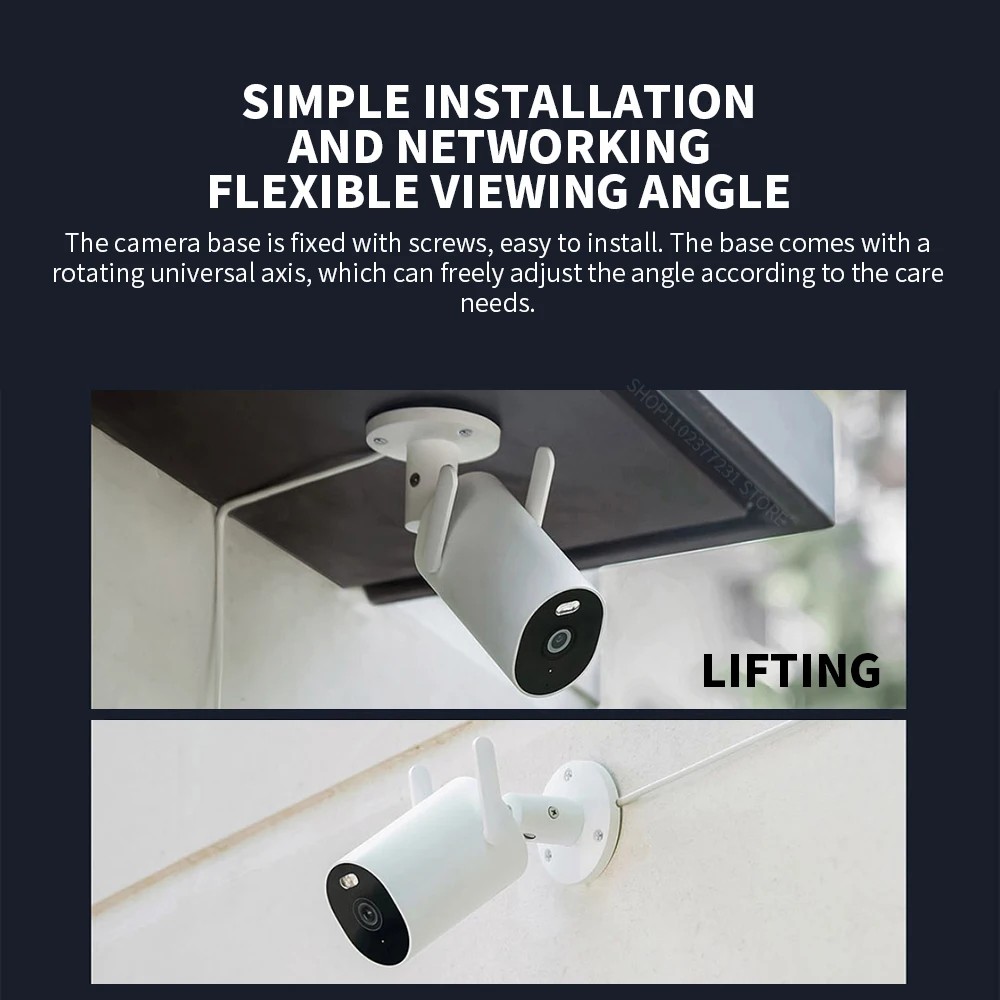 Xiaomi Buitencamera AW300 IP66 - Xiaomi Home Security Camera 2K recensie en prijs