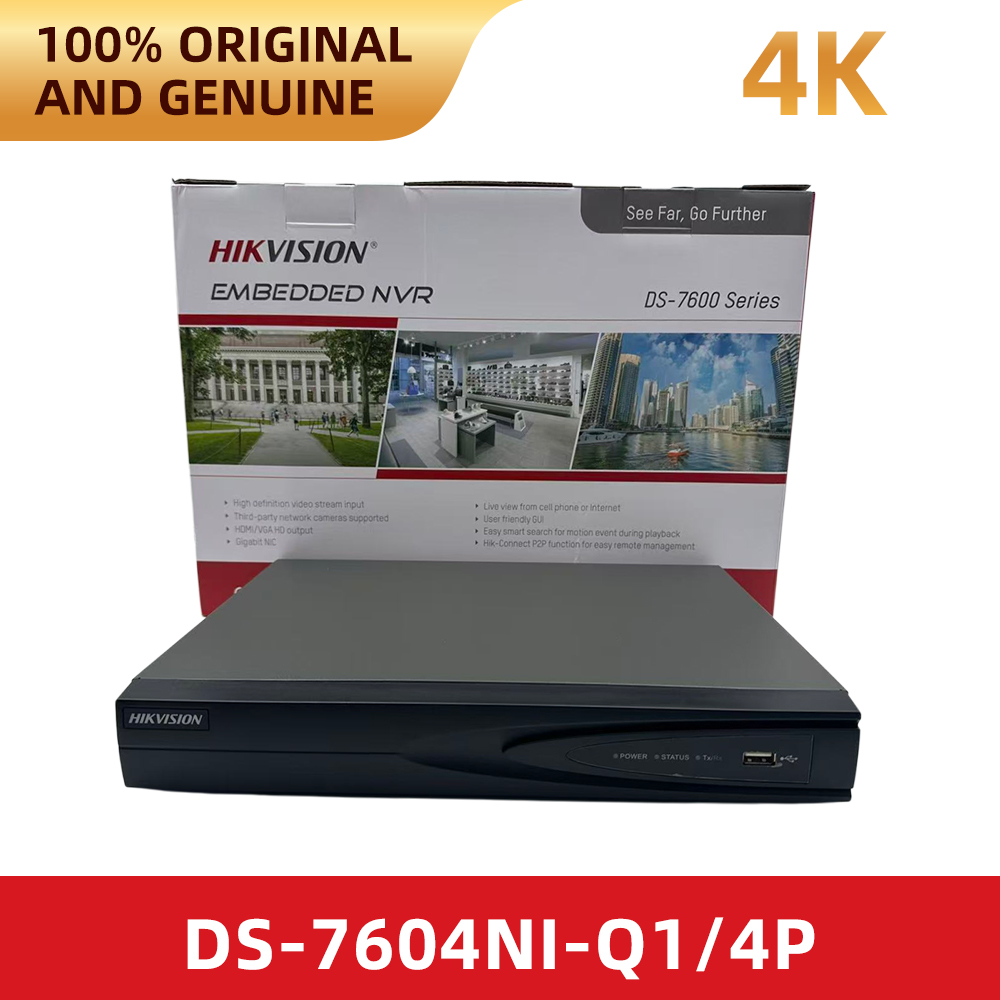 Originele Hikvision DS-7604NI- - Home Security System Hikvision recensie en prijs