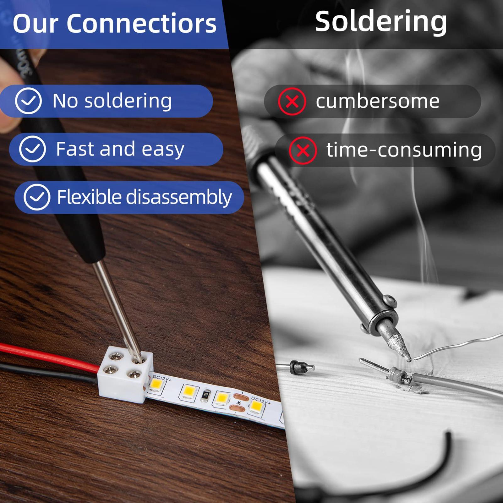 LED-stripconnectoren 8 mm sold - Home Security Providers recensie en prijs