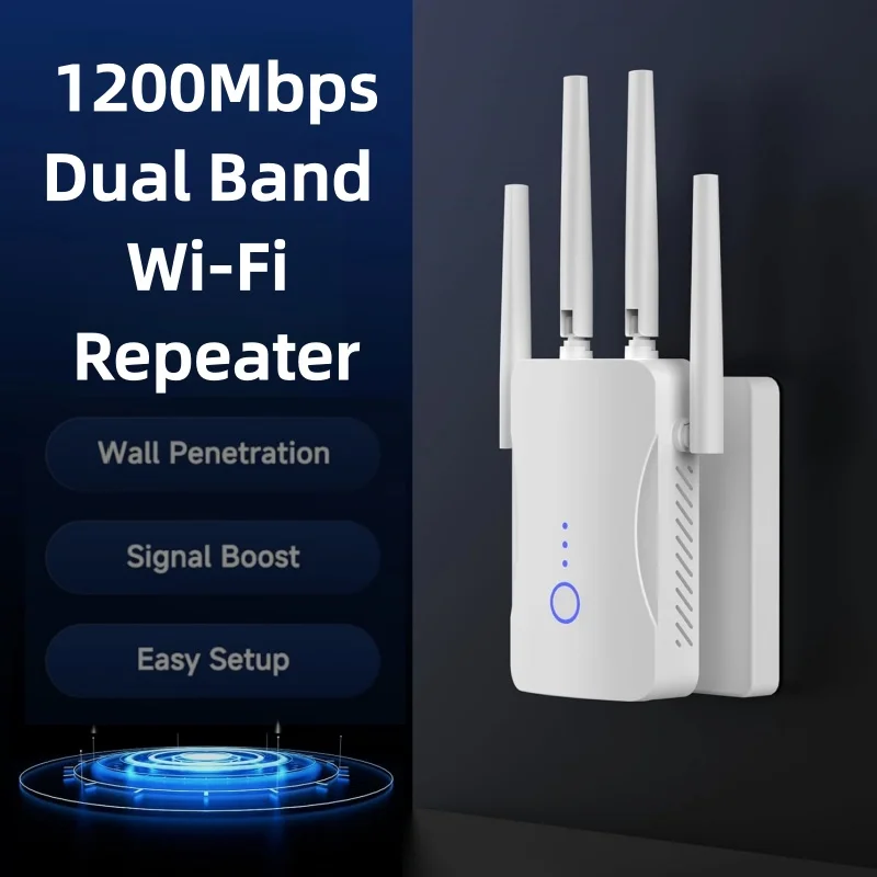 2.4G/5GHz Dual Band WiFi Repea - Home Security Network recensie en prijs