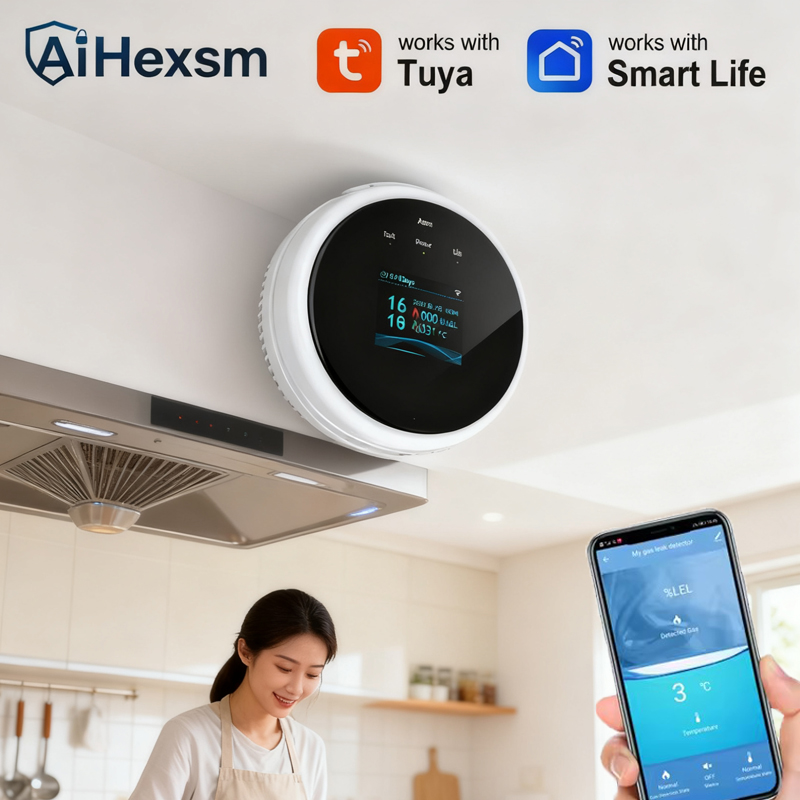Slimme gaslekdetector met Tuya - Home Security Uk recensie en prijs