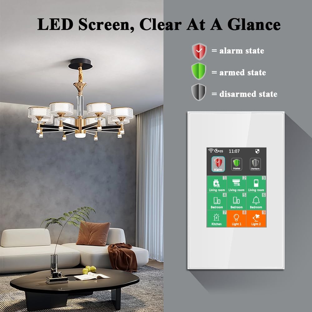 Lanbon LCD Smart Switch 433mhz - Home Security Uk recensie en prijs