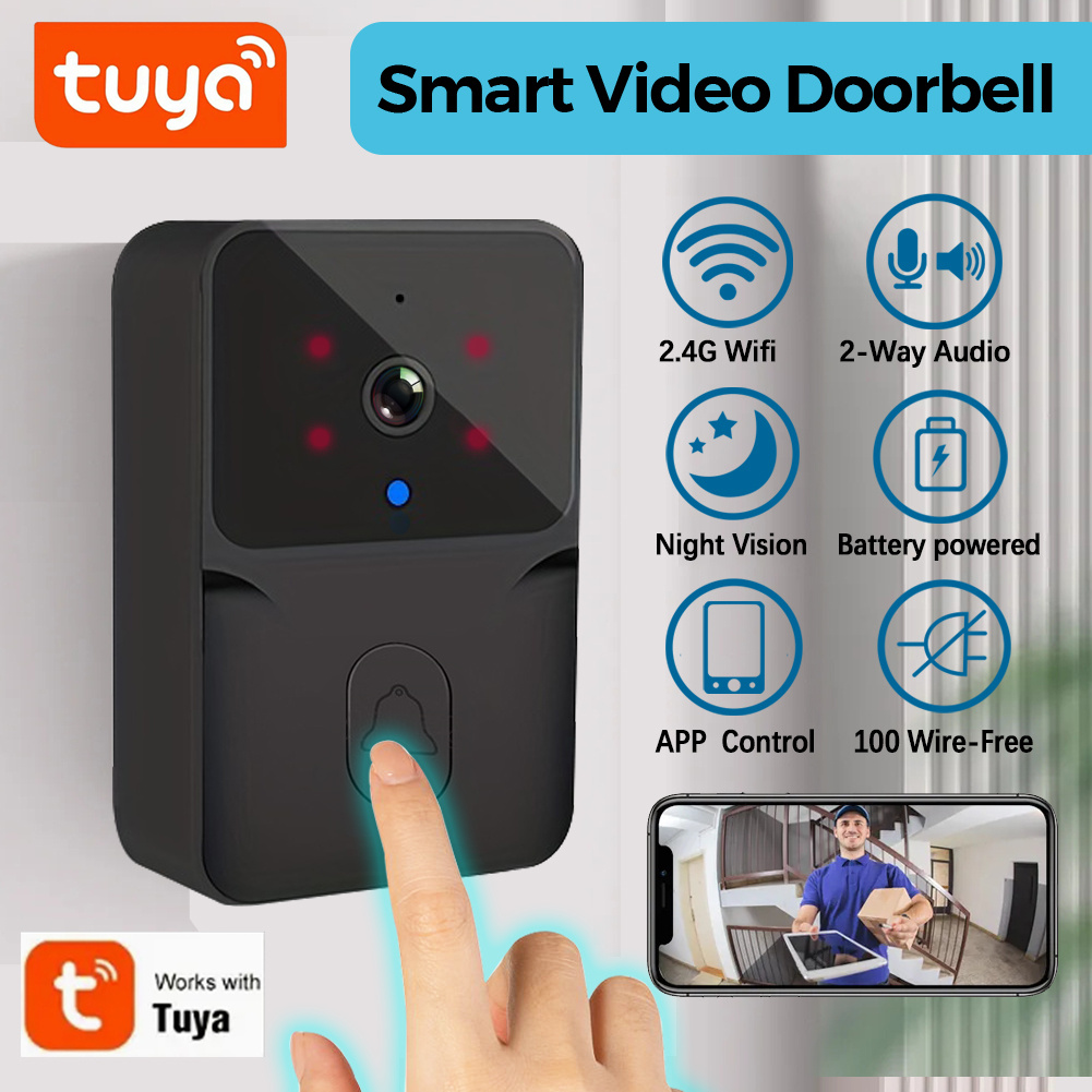 Tuya draadloze slimme videodeu - Home Security La recensie en prijs